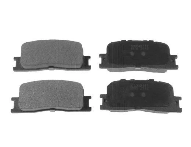 Image of Blue PRINT ADG042147 Brake pad set Rear Axle Brake Pad Set,disc brake (402)