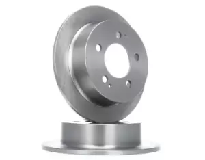 Image of RIDEX Brake disc SSANGYONG 82B0443 4840109000,4840109001 Brake rotor,Brake discs,Brake rotors