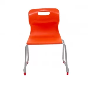 image of TC Office Titan Skid Base Chair Size 4, Orange