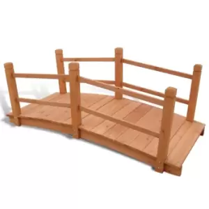 Image of VidaXL Garden Bridge 140 x 60 x 56 cm