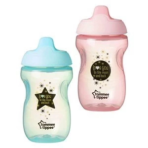 image of Tommee Tippee Moda Non Spill Sippee Cup 7m Limited Edition Blue