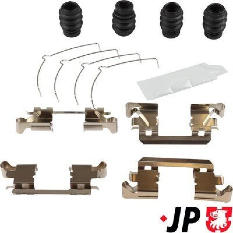 Image of JP GROUP Brake pad fitting kit JP GROUP 3464003410