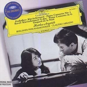 Image of Piano Concertos Bpo/abbado by Maurice Ravel CD Album