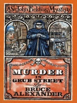 Image of Murder in Grub Street by Bruce Alexander Paperback