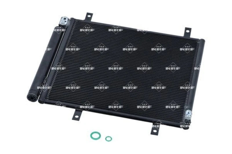 Image of NRF 350567 Condenser EASY FIT with seal ring, with nitrogen filling Condenser,air conditioning (448)