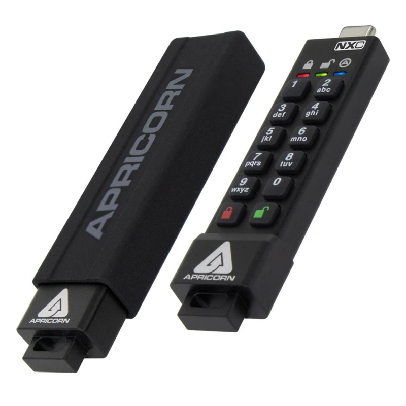 Image of Apricorn Aegis Secure Key 3NXC USB flash drive 256GB USB Type-A 3.2 G