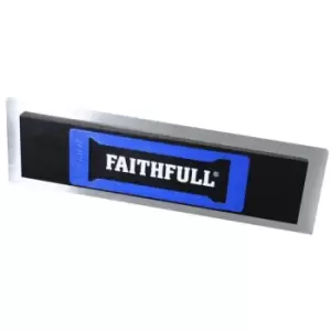 image of Faithfull Stainless Steel Flexifit Trowel with Foam - 450mm (18in)