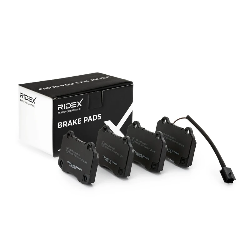 Image of RIDEX Brake pad set RIDEX 402B2121
