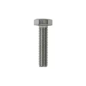 Timco Set Screws DIN933 A2 Stainless Steel - M10 x 30 (10 Pack)