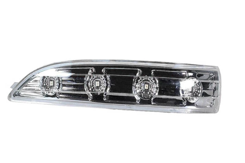 Image of METZGER 2080163 Turn Signal GREENPARTS Left Exterior Mirror, with E quality seal, Crystal clear Indicator (62)