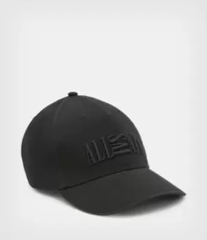 Image of AllSaints Womens Cotton Classic Juno Cap, Black