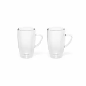 image of Bredemeijer Set of 2 Double Walled Espresso Glasses - 100ml