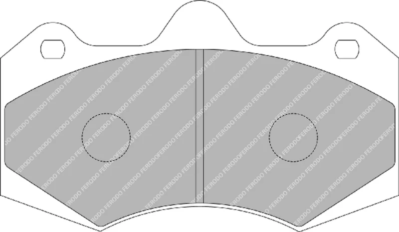 Image of FERODO RACING Brake pad set FERODO RACING FRP3084R