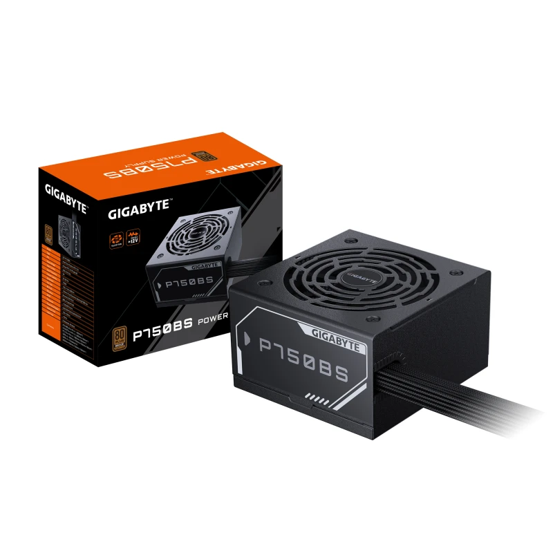 Image of Gigabyte P750BS Power Supply - PCI-E 6+2 Pin x 4. 80 PLUS Bronze. 120m