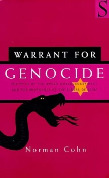 Image of Warrant for Genocide by Norman Cohn Paperback