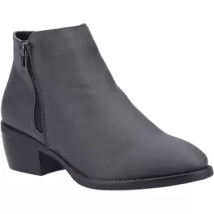 image of Divaz Ruby Ankle Boot Female Black UK Size 6