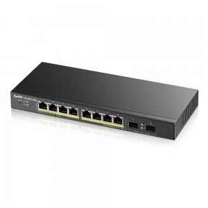 image of 8 Port GbE PoE Smart Switch with 2x SFP