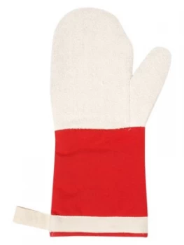 image of Le Creuset 14 Oven Mitt Red