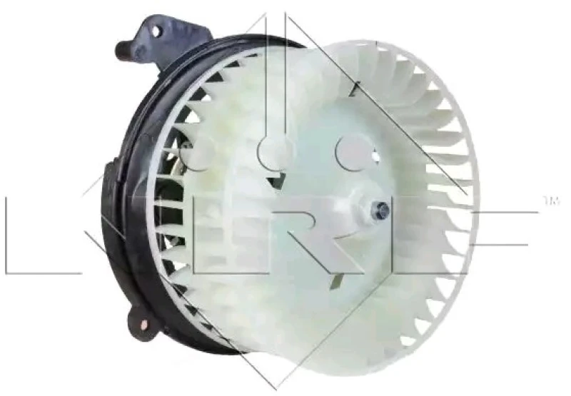 Image of NRF 34046 Blower Motor for right-hand drive vehicles, without integrated regulator Interior Blower (2669)