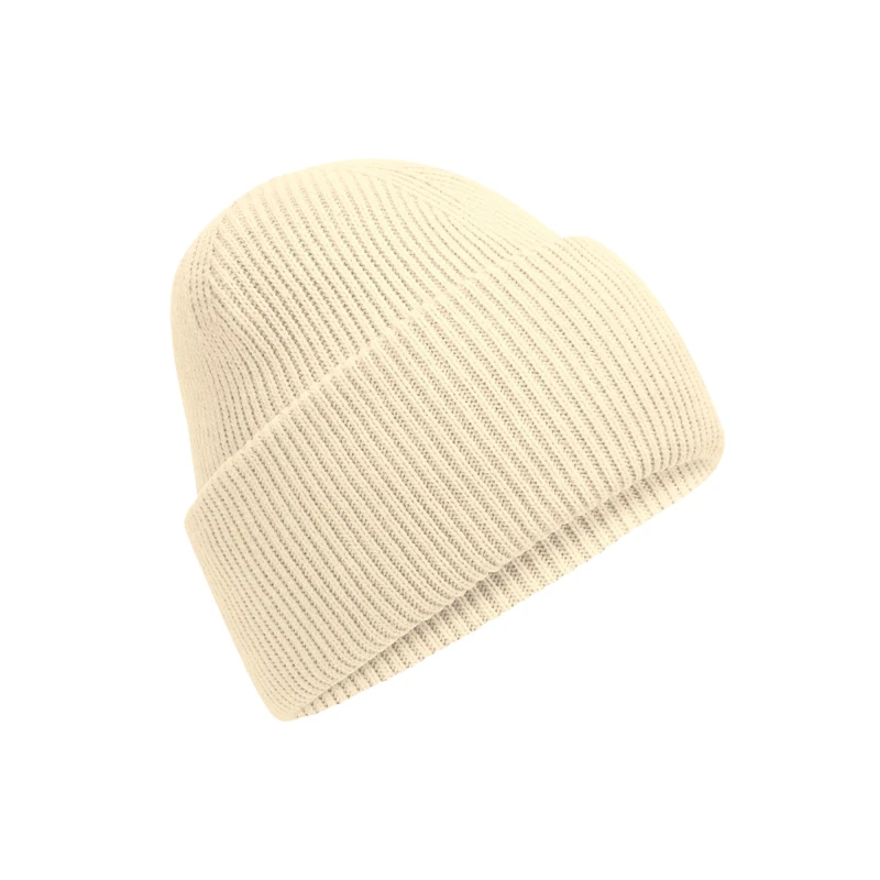 Image of Beechfield Beechfield Men Classic Deep Cuffed Beanie in Off White Off White One Size Male 5063425890576