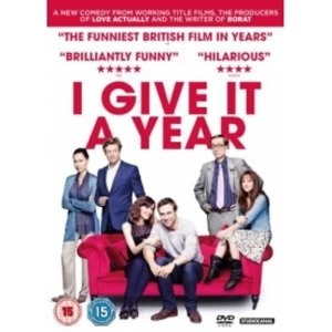 Image of I Give It A Year 2013 DVD