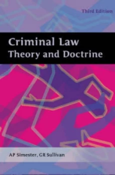 Image of Criminal Law by A.P. Simester Book
