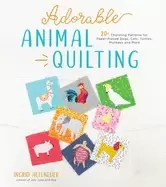 Image of adorable animal quilting 20 charming patterns for paper pieced dogs cats tu