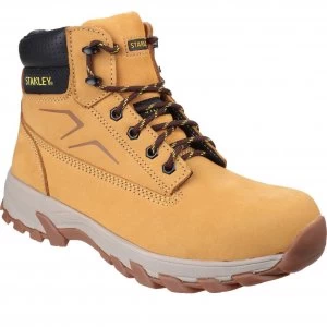 Stanley Mens Tradesman Safety Boots Honey Size 7