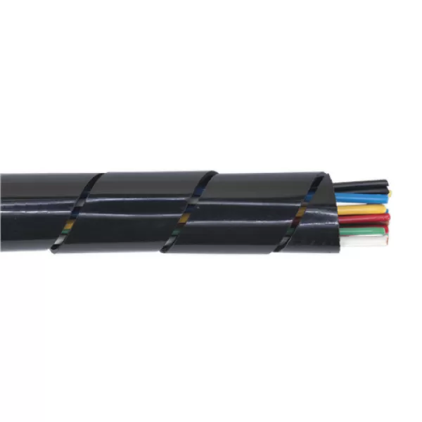 Image of Genuine SEALEY SWS2244 Spiral Wrap Cable Sleeving Ø22-44mm 10mtr