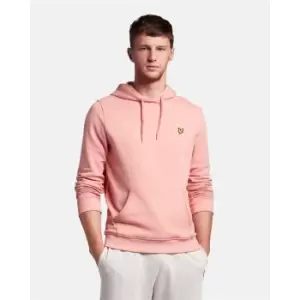 image of Lyle and Scott OTH Basic Logo Hoodie - Pink