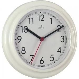 image of Acctim Stratford Wall Clock 23cm White