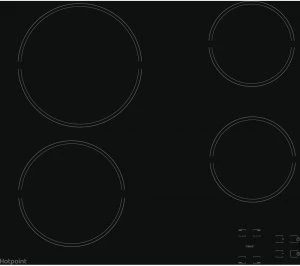 Image of Hotpoint HR651CH 4 Zone Electric Ceramic Hob