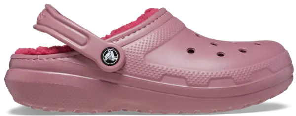 image of Crocs Unisex Classic Lined Clogs Cassis W6/M5