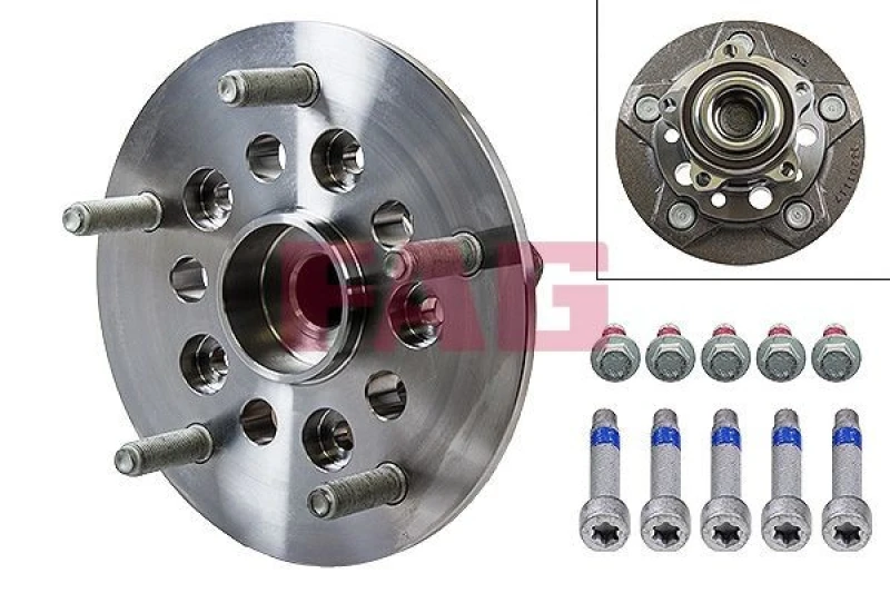 Image of Wheel bearing kit FAG 713 6791 30