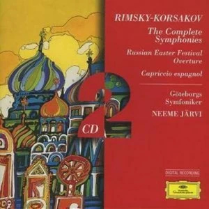 Image of Complete Symphonies The Jarvi Goteborgs Symfoniker by Nikolai Rimsky-Korsakov CD Album