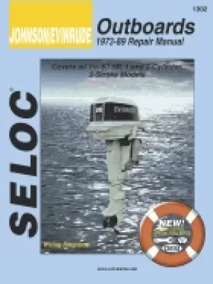Image of johnson evinrude outboards 1973 89 repair manual