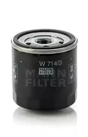 image of Oil Filter W714/3 By Mann