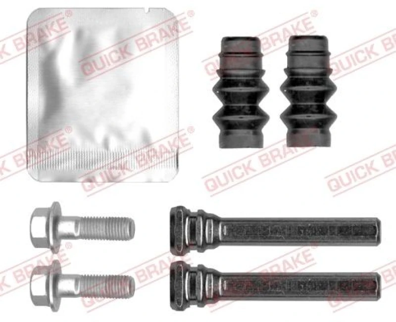 Image of QUICK BRAKE Guide sleeve kit, brake caliper QUICK BRAKE 113-0036X