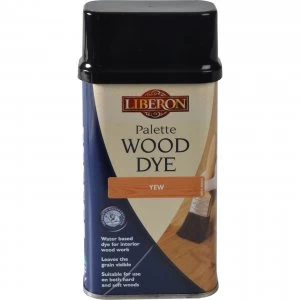 image of Liberon Palette Wood Dye Yew 250ml