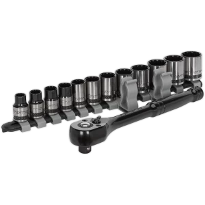 image of Sealey 13 Piece 3/8" Drive Socket Set 3/8"