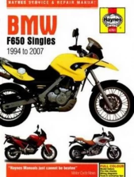 Image of Bmw F650 Singles Service and Repair Manual by Matthew Coombs Hardback