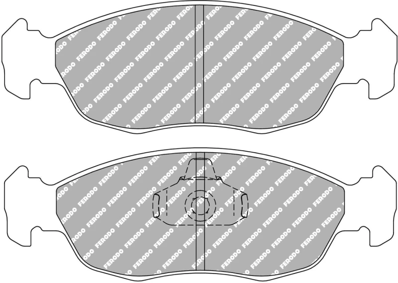 Image of FERODO RACING Brake pad set FERODO RACING FCP876R