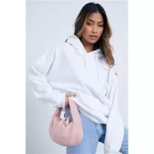 Image of I Saw It First Blush Pink Borg Grab Bag - Pink