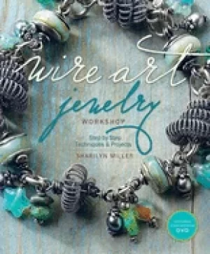 Image of wire art jewelry workshop with dvd
