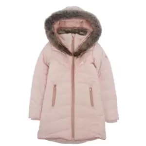 image of Firetrap Luxury Bubble Jacket Junior Girls - Pink