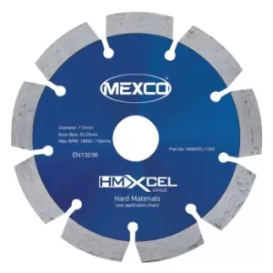 image of 115mm Hmxcel Granite & Clay Diamond Blade