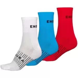 image of Endura Coolmax Race Sock - Triple Pack - Multi