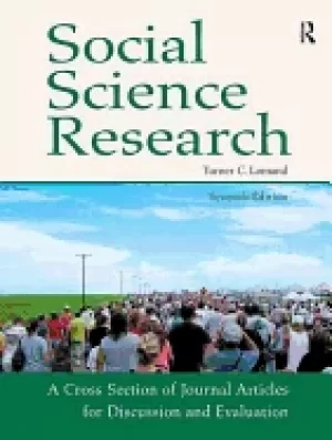 Image of social science research a cross section of journal articles for discussion