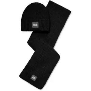 Image of Ugg Beanie Set - Black