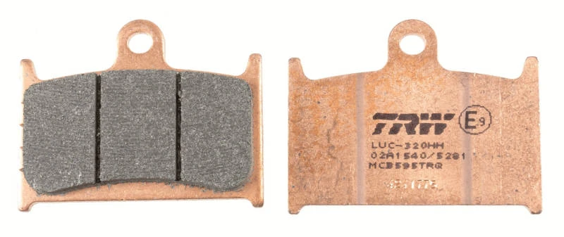 Image of TRW MCB595TRQ Brake pad set Sinter Track Racing Brake Pad Set,disc brake (402)